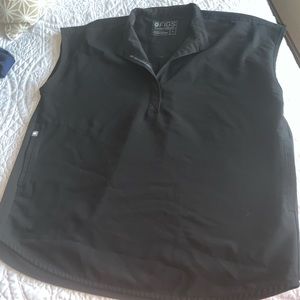 Women’s Black Rafaela Scrub Top Size Small